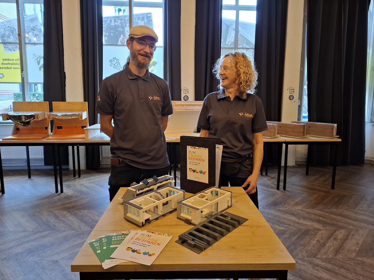 Energiehulpen in de bibliotheek