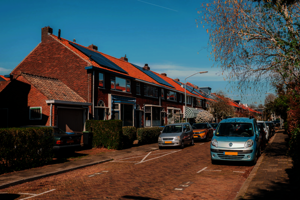 De straat waar Giljam woont